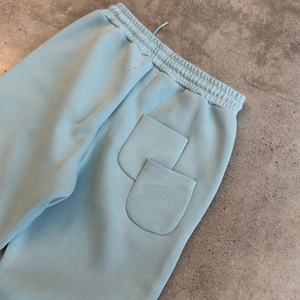Ensemble de survêtement personnalisé pour homme, sweat-shirt et pantalon de survêtement, en molleton 100% coton épais, sans logo - Product Image 4