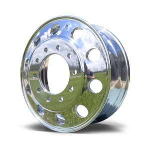 Jante en aluminium pour camion 8,25 x 24,5 pouces, pour remorque lourde, alliage résistant à la corrosion - Product Image 6