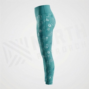 Leggings de Punto de Cintura Media para Mujer, con Logotipo Personalizado, Transpirables, de Alta Calidad, Diferentes Colores, Pantalones de Gimnasio y Fitness - Product Image 3