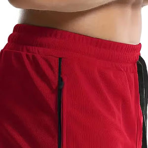 Shorts de sport pour homme, séchage rapide, respirants, pour la course à pied, la gym, l'entraînement, avec cordon de serrage, logo personnalisé, Spandex/Polyester - Product Image 5