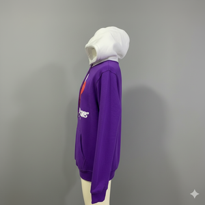 Sudadera con Capucha Unisex de Felpa 100% Algodón Premium para Hombre, Corte Holgado, Estilo Urbano, con Logotipo Personalizado - Product Image 3