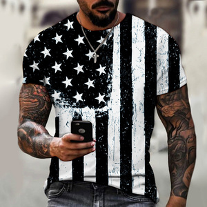 Camisa estampada extragrande para hombre – Camisa informal con estampado gráfico para verano - Product Image 6