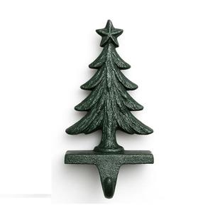 Casting Style Traditional Metal <b>Stocking</b> <b>Holder</b> for Christmas Classic Hook for Hanging <b>Stockings</b> on Fireplace or Wall - Product Image 1