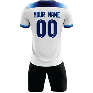 Conjunto de Uniforme de Fútbol Premium para Hombre, Jersey y Pantalones Cortos Personalizados para Equipo, Tela Transpirable, Ropa para Entrenamiento y Partido - Product Image 3