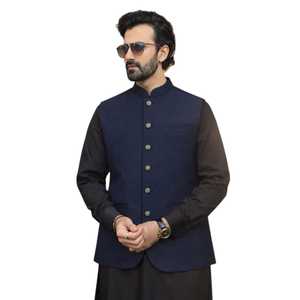 Ropa Festiva para Fiestas, Tallas y Colores Personalizados, Chaleco Clásico para Hombre, Chaleco Pakistaní Bordado con Elegantes Diseños de Estilo Étnico - Product Image 2