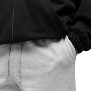 Customized Men Plain Fleece <b>Trousers</b> Relaxed Tapered Fit Elastic Waist <b>Cuffed</b> Sweatpants OEM Apparel Factory Wholesale Suppliers - Product Image 6