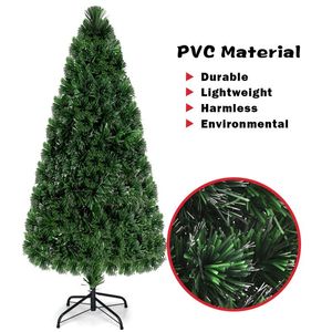 Albero di Natale Artificiale in PVC con Luci a Fibra Ottica Preinstallate, 3/6 Piedi - Product Image 4