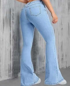 Regular Fit <b>Boot</b> Cut Jeans Relaxed Taper Extreme Taper Loose Taper Stacked Stacking Denim Puddle Horseshoe Mid Waist Vintage - Product Image 6