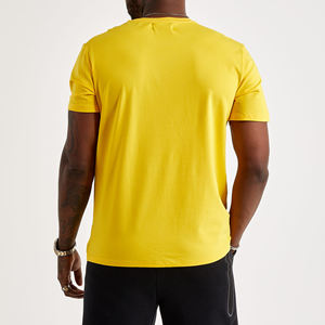 T-shirt de course à prix d'usine TOP, design logo, coupe ajustée décontractée, avec strass, séchage rapide, pour homme - Product Image 2