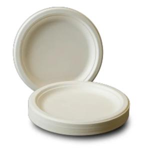 Platos Biodegradables de Bagazo de Caña de Azúcar de 12 Pulgadas, Vajilla Desechable Ecológica para Servir Alimentos a Precio de Mayoreo - Product Image 2