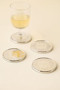 Decorative Alloy Beverage <b>Coaster</b> Crafted With Modern Design For <b>Heat</b> Resistant Table Surface Protection Daily - Product Image 4