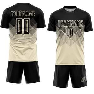 Uniforme de Fútbol Profesional, Transpirable y Ligero, Conjunto de Camiseta y Pantalones Cortos, Nombre del Equipo Personalizado para Torneos Escolares, Clubes y Ligas - Product Image 6