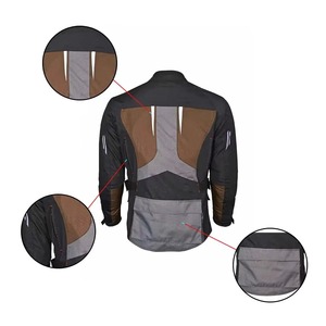 Nouveauté : Vestes de moto en textile Cordura pour hommes, entièrement personnalisables, grandes tailles, imperméables, coupe-vent, écologiques, séchage rapide - Product Image 4
