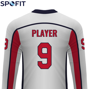 Jersey de Hockey sobre Hielo Personalizado de Estilo Popular, Jersey de Hockey sobre Hielo Personalizado al por Mayor de la Mejor Calidad con Impresión por Sublimación Personalizada - Product Image 6