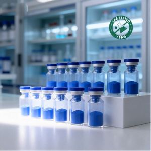 Polvo de Cristal Azul GHK Cu Péptido en Ampollas para Reparación de la Piel, Reafirmación y Control de la Forma Corporal, Envío Seguro, Alta Pureza 99 - Product Image 5