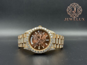 Reloj de Diamantes Moissanite para Hombre, Estilo Hip Hop, Lujoso, para Conciertos, Discotecas, Eventos de Moda y Regalos - Product Image 5