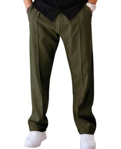 Pantalon de jogging décontracté pour homme, léger, respirant, à séchage rapide, 100% coton, taille mi-haute, coupe droite et ample, idéal pour le sport et le fitness - Product Image 6
