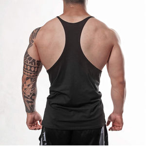High Quality Wholesale Factory Made <b>Men</b> <b>Singlets</b> New Arrival Custom Printed Logo Fitness Wear <b>Men's</b> <b>Singlets</b> OEM Service - Product Image 5