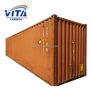Conteneur maritime sec en acier de 40 <span class=keywords><strong>pieds</strong></span> <span class=keywords><strong>d</strong></span>'<span class=keywords><strong>occasion</strong></span>, 20 <span class=keywords><strong>pieds</strong></span>/40 <span class=keywords><strong>pieds</strong></span>, pour stockage, capacité 33 m³, certifié ISO9001 - Product Image 1