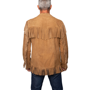 Cowgirl Fringe <b>Leather</b> <b>Jacket</b> Manufacturer Custom Fashion Factory - Product Image 6