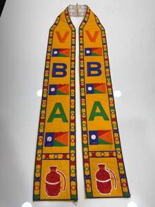 Khes en coton Bhakti personnalisé avec un design Patka brodé de fils épais - Product Image 2