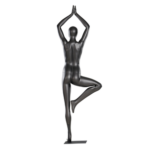 หุ่นโยคะหญิงแบบเต็มตัว ปรับได้เหมือนจริง พร้อมหัว สำหรับโชว์เสื้อผ้าและการยืดตัวออกกำลังกาย - Product Image 5