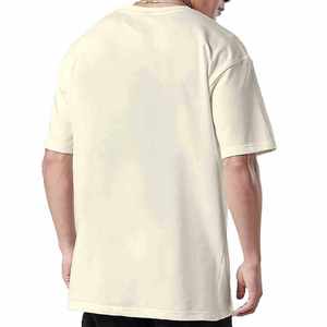 เสื้อยืดโอเวอร์ไซส์วินเทจผ้าโพลีเอสเตอร์หนา ขายส่ง รับทำโลโก้ ผู้ชาย ซักเอนไซม์ เป็นมิตรกับสิ่งแวดล้อม คุณภาพสูง สตรีทแวร์ ดรอปชิป - Product Image 3