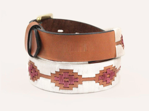 Ceintures Polo en Cuir Indien, Design Personnalisé, Ceintures Polo en Cuir Brodé - Product Image 3