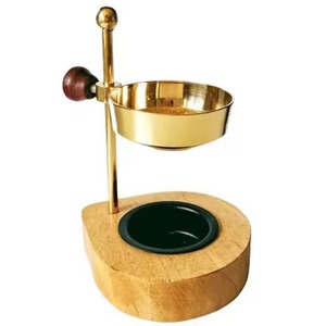 Simple Design Brass Incense <b>Burner</b> With Star Cutouts Hand-Made Religious Aromatic Diffuser All-Season Use Incense <b>Burner</b> - Product Image 5