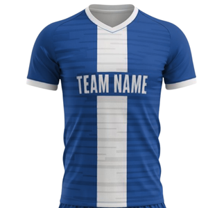 Ensemble de sport de football pour hommes, t-shirt à col en V et short, ensemble uniforme de football deux pièces, vêtements de sport respirants pour les matchs d'équipe - Product Image 3