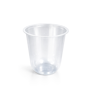 แก้วพลาสติก PP โพลีโพรพิลีน รูปทรงตัวยู ขนาด 14 ออนซ์ สำหรับเมนูร้านกาแฟ ผลิตในอินโดนีเซีย คุณภาพดี เหมาะสำหรับอาหาร - Product Image 4