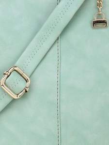 Bolso de Hombro Vintage de Cuero Genuino para Mujer, Estilo Vestido, con Patrón de Caramelos Naranjas, Suave, Elegante y de Lujo - Product Image 4