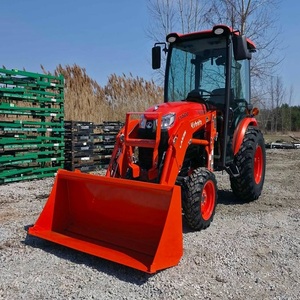 Tracteur miniature Kubota LX2620 4x4 diesel de premier choix avec chargeur frontal pour ferme, transmission hydrostatique - Product Image 4
