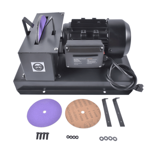 Affilatrice per Lame da 500W con Carta Abrasiva in Ceramica da 7 Pollici Grana 60 e Supporto, Serie Affilatrici Elettriche - Product Image 3