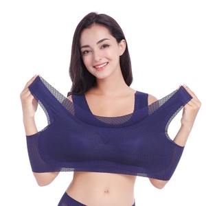 Soutien-gorge de sport ajustable pour femme, avec fermeture éclair frontale, grande taille, pour le yoga et la course à pied, vêtements de sport pour femmes - Product Image 5