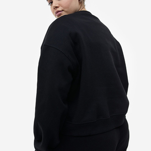 Pantalon de survêtement crème coupe décontractée avec poignets élastiques, 60% coton 40% polyester - Product Image 5