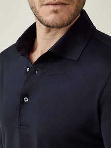 Jersey de Algodón 100% de Alta Calidad al por Mayor para Camiseta de Hombre, Logotipo Personalizado, Secado Rápido, Ropa Casual - Product Image 4