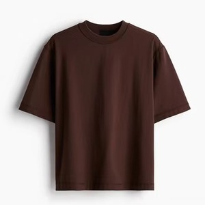 T-shirts formels tricotés pour hommes décontractés en polyester/coton, respirants, faciles à porter, coupe classique, personnalisables, prix de gros pour les jeunes - Product Image 2