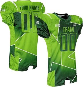 Maillot de football américain unisexe personnalisé avec logo imprimé – Qualité supérieure - Product Image 4