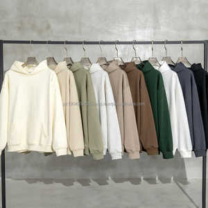 Sweat-shirts unisexes surdimensionnés en coton tricoté lourd personnalisé avec un motif en relief, de haute qualité, anti-rétrécissement - Product Image 1