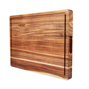 Planche à découper ronde en bois naturel 100% faite à la main, écologique, personnalisable pour la maison, l'hôtel, le restaurant, l'utilisation alimentaire - Product Image 6