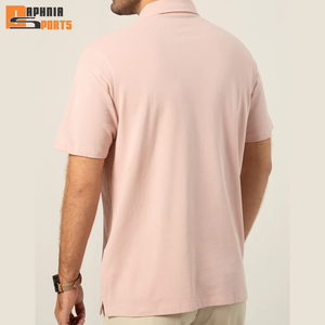 Camiseta de Manga Corta Casual para Hombre, 100% Algodón, Tejido Sólido, Bordado con Logotipo Personalizado al por Mayor - Product Image 4