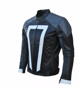 Chaqueta de Cuero para Motocicleta con Diseño a Cuadros de X-Men 3: The Last Stand - Disfraz de Wolverine para Primavera - Product Image 6