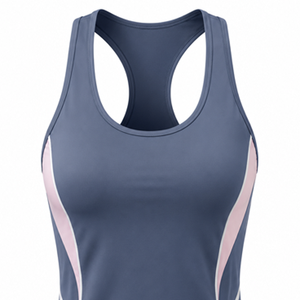 Women's Formal Strappy Tank <b>Top</b> with <b>Feathers</b> Breathable Quick-Dry Fabric for Fashionable Workouts - Product Image 5