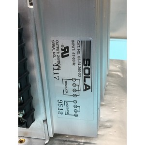 Sola แหล่งจ่ายไฟ83-24-260-03 S2อุปกรณ์เซมิคอนดักเตอร์มรดกระดับโลกที่24VDC เชื่อถือที่ - Product Image 3