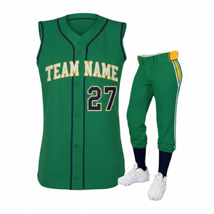 Unisex <b>Custom</b> Baseball <b>Uniforms</b> Wholesale Breathable Short Sublimation Printed Blank Shirts Pants Set Professional <b>Softball</b> - Product Image 1