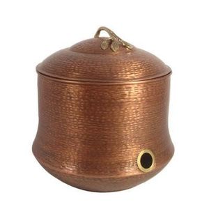 Pot de fleurs en métal premium House Pots, revêtement poudré, robuste, pour intérieur et extérieur, jardin, patio, balcon et décoration intérieure - Product Image 4