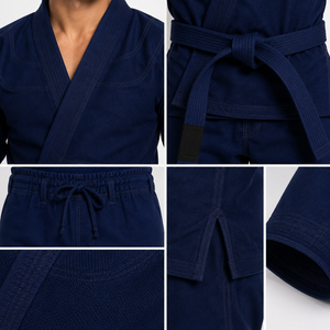 Traje de entrenamiento ligero para BJJ, diseñado con costuras reforzadas, tela transpirable y comodidad flexible para atletas activos de grappling. - Product Image 5