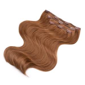 Extensions de postiches à clip de trame disponibles en différentes couleurs Extensions normales à clip ins Cheveux du Vietnam - Product Image 3
