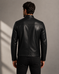 Blouson Bomber en Cuir Imperméable et Coupe-Vent de Qualité Supérieure pour Hommes, Meilleures Ventes 2026, Service OEM Disponible - Product Image 3